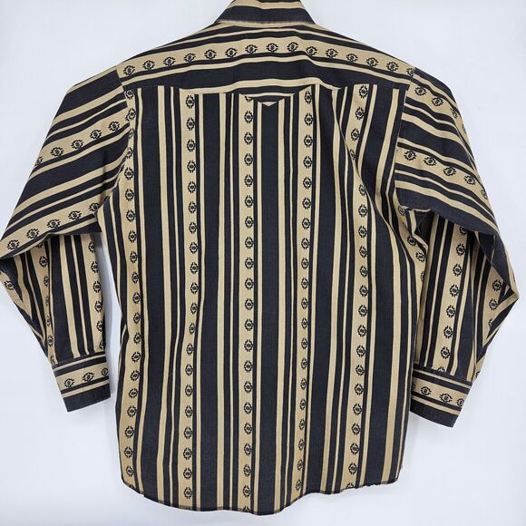 Vtg‎ Panhandle Slim Shirt Mens XL Button Up Aztec Southwestern Long Sleeve - Picture 4 of 10